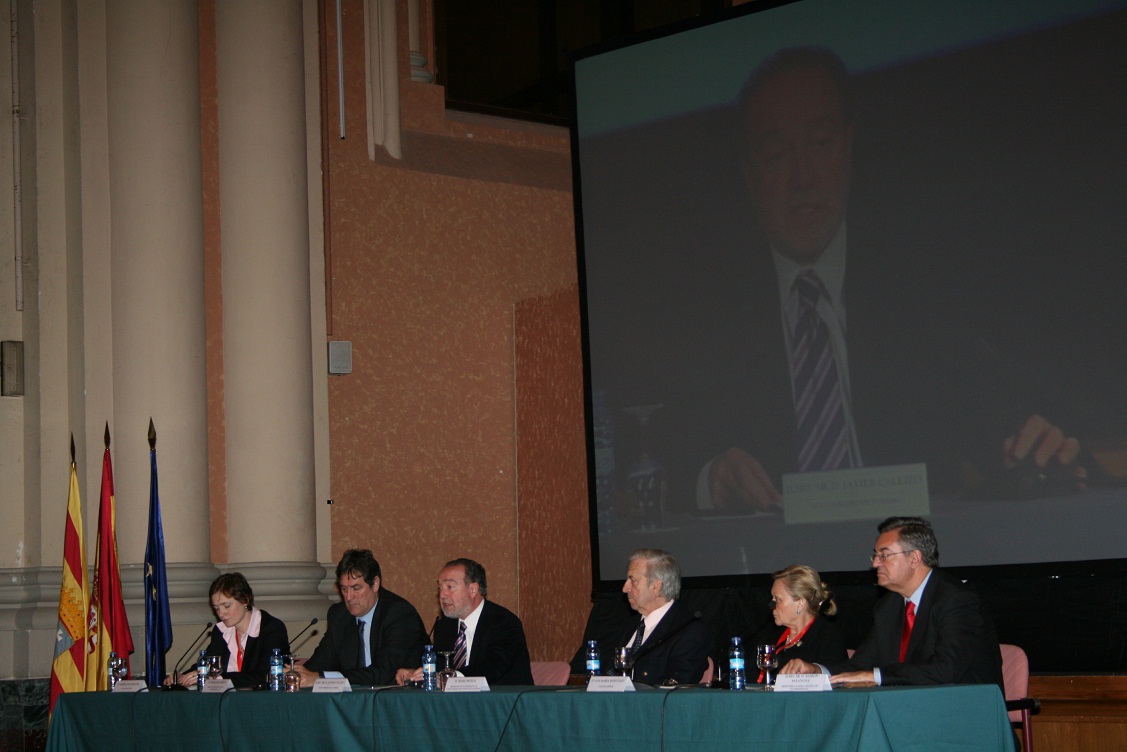 Clausura del congreso a cargo del Ilmo. Sr D. Javier Callizo, Viceconsejero de Turismo de Aragón congresoClausura